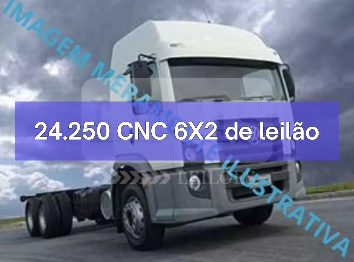 24.250 CNC 6X2 em leilão