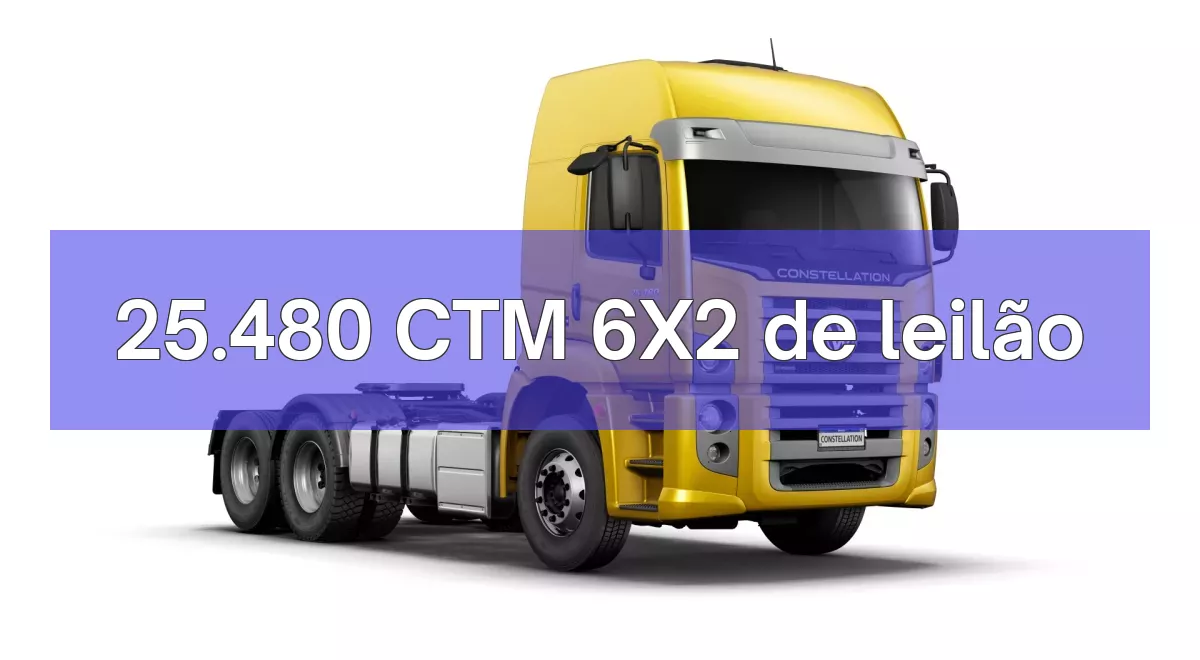 25.480 CTM 6X2 em leilão