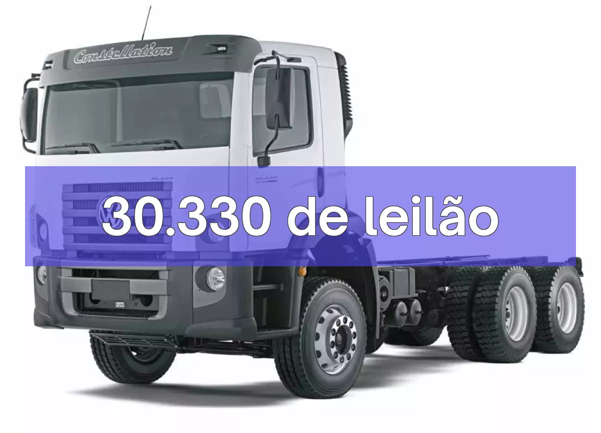 30.330 em leilão