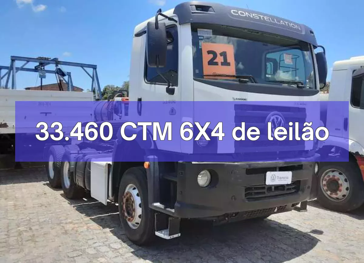 33.460 CTM 6X4 em leilão
