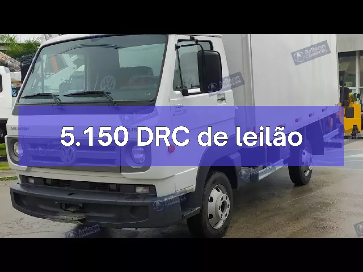 5.150 DRC em leilão