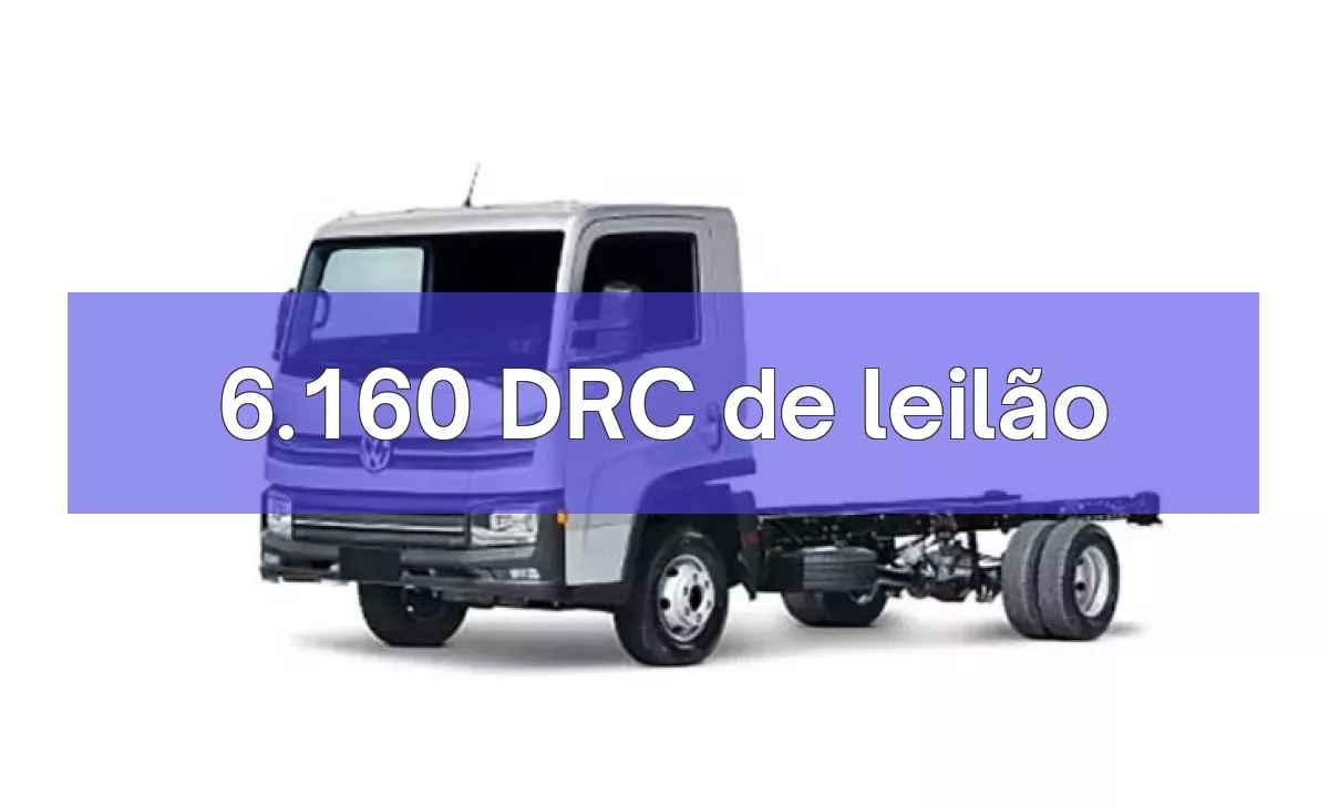 6.160 DRC em leilão