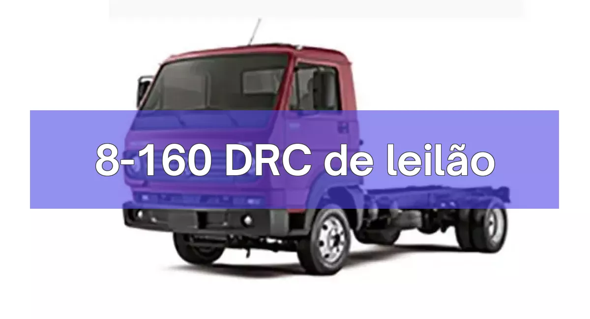 8-160 DRC em leilão