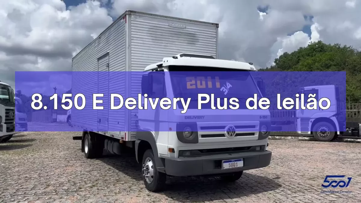 8.150 E Delivery Plus em leilão