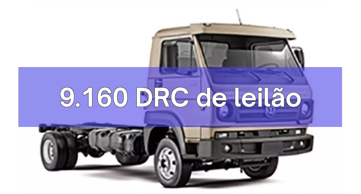9.160 DRC em leilão