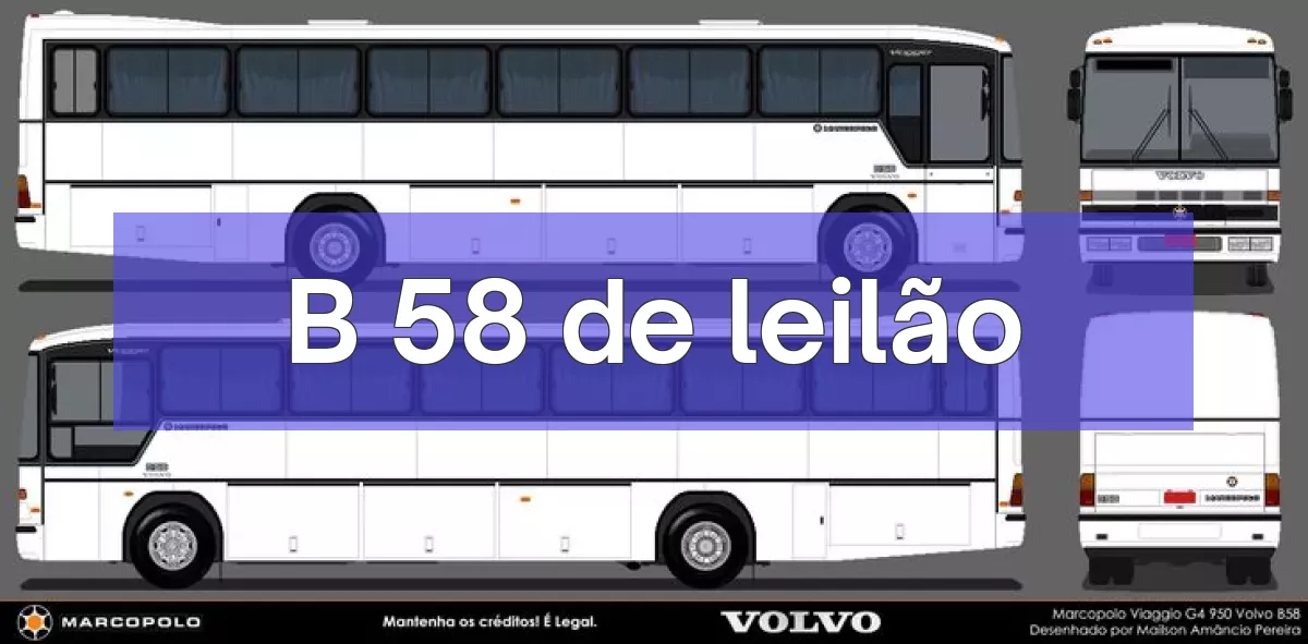B 58 em leilão