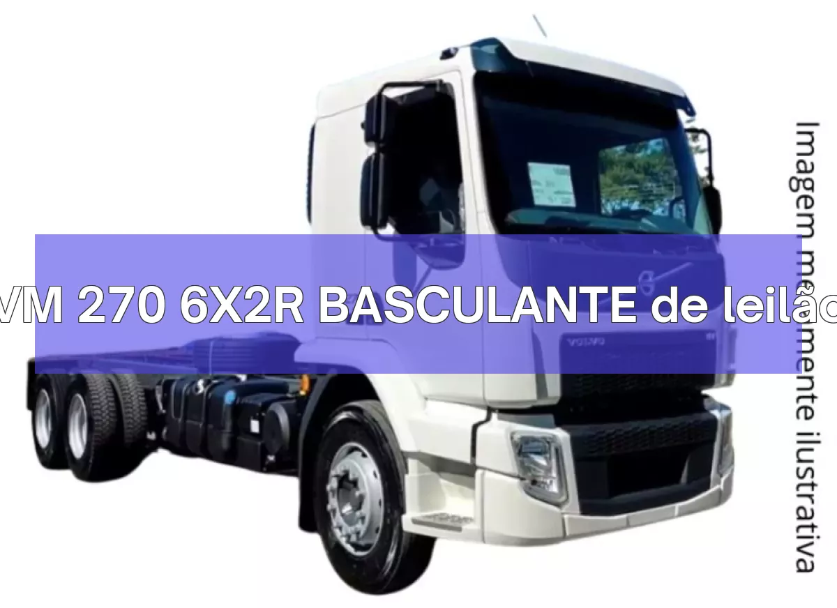 VM 270 6X2R BASCULANTE em leilão