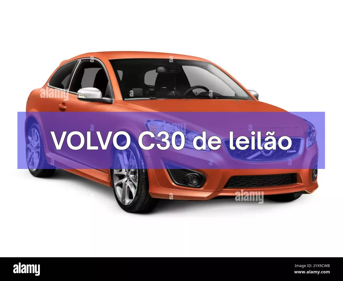VOLVO C30 em leilão