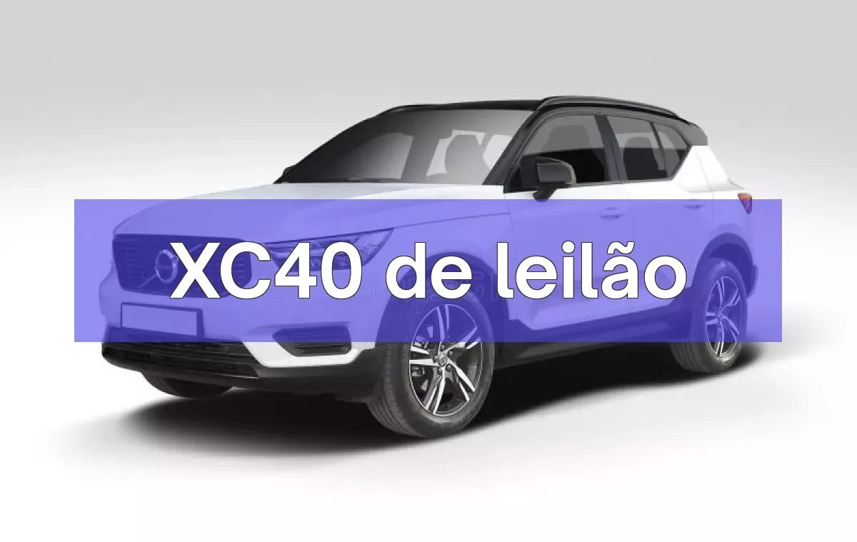 XC40 em leilão
