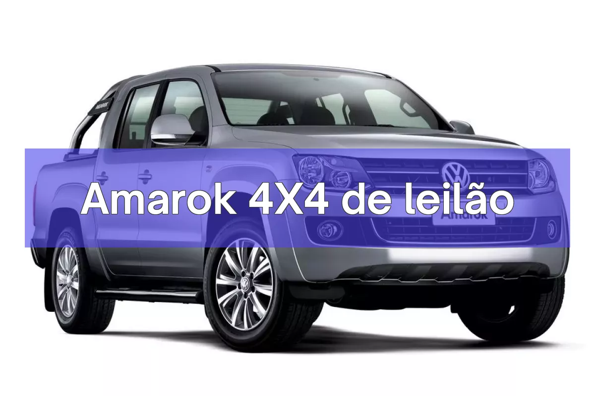 Amarok 4X4 em leilão