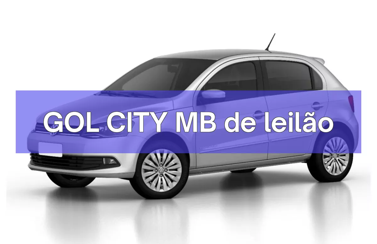 GOL CITY MB em leilão