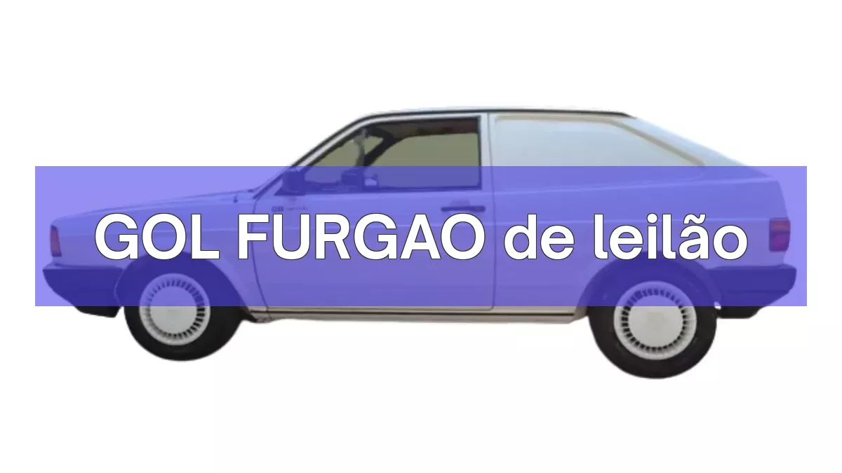 GOL FURGAO em leilão
