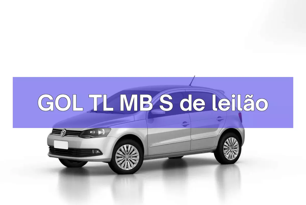 GOL TL MB S em leilão