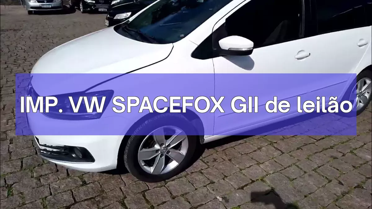 IMP. VW SPACEFOX GII em leilão
