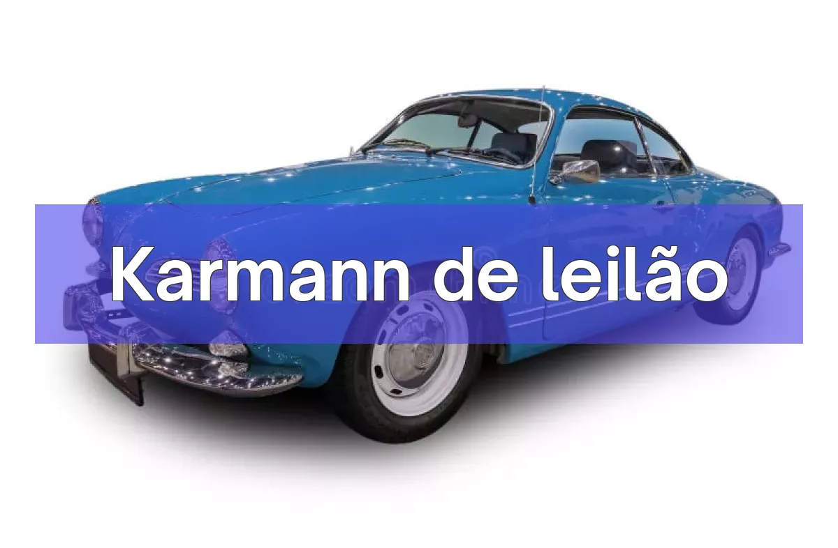 Karmann em leilão