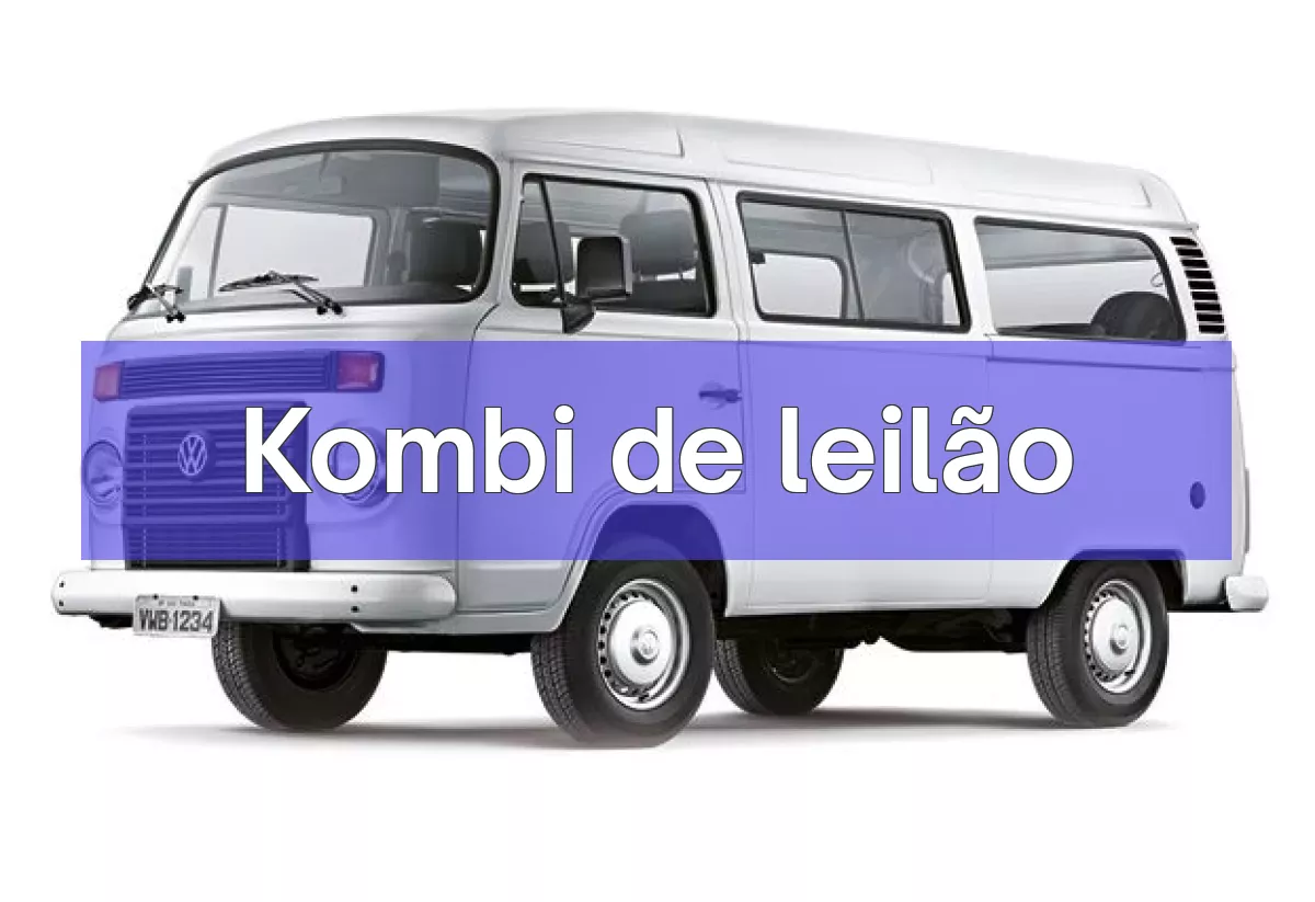 Kombi em leilão