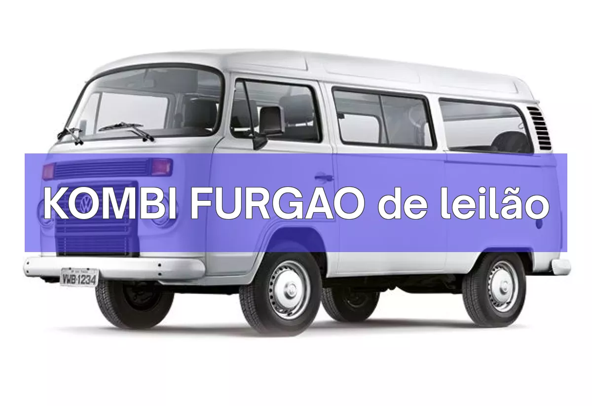KOMBI FURGAO em leilão