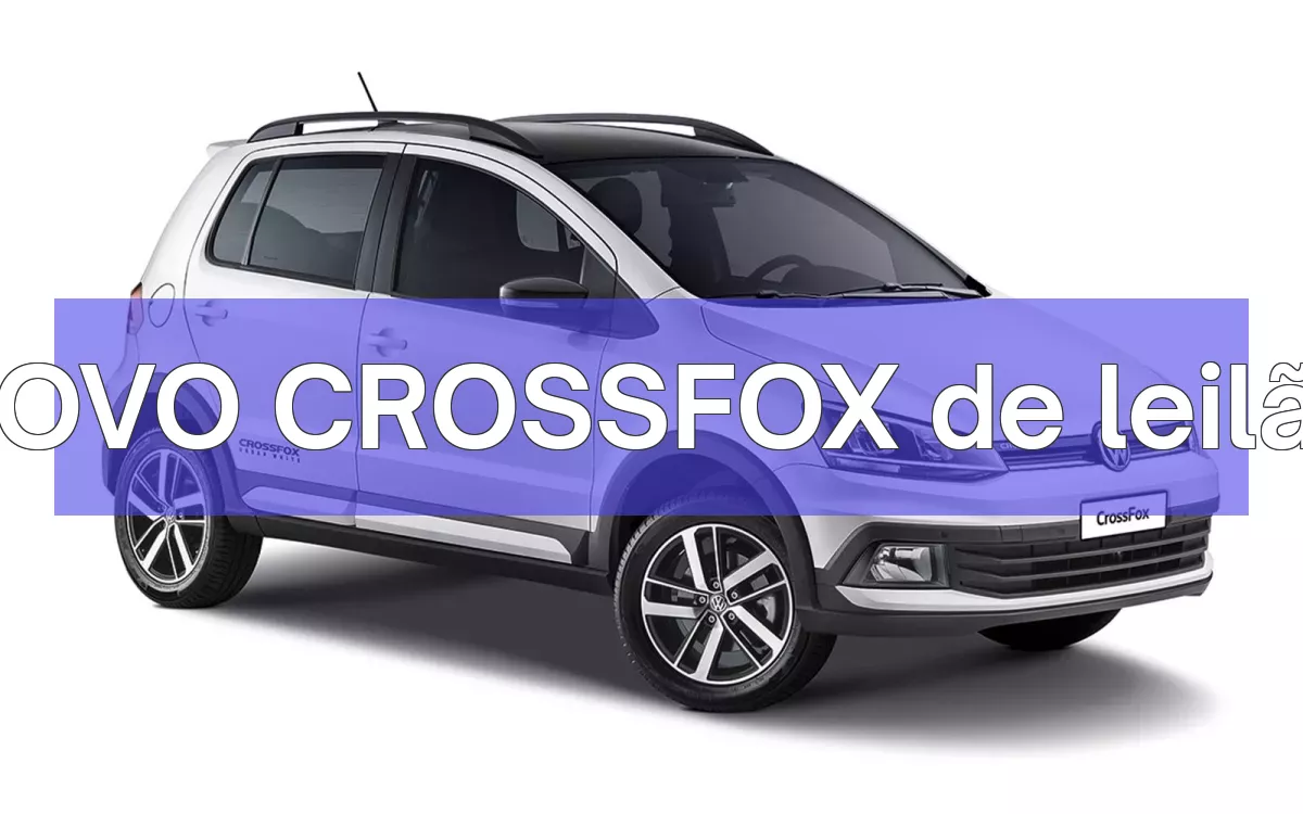 NOVO CROSSFOX em leilão