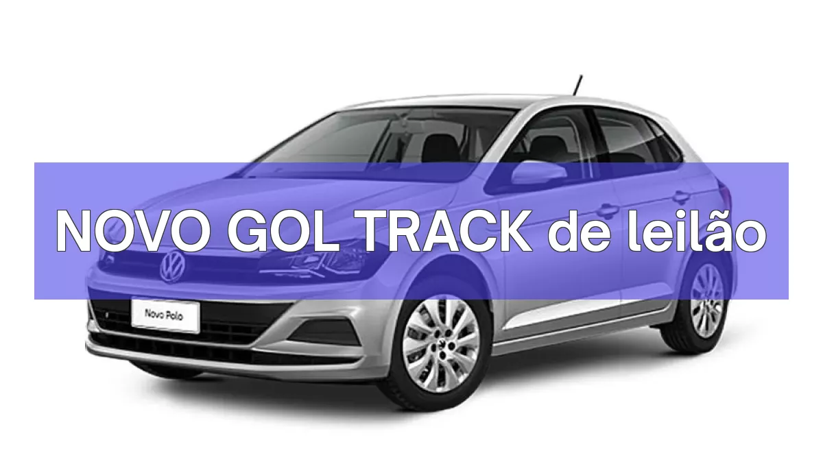 NOVO GOL TRACK em leilão