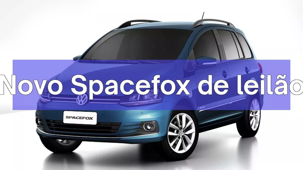 Novo Spacefox em leilão