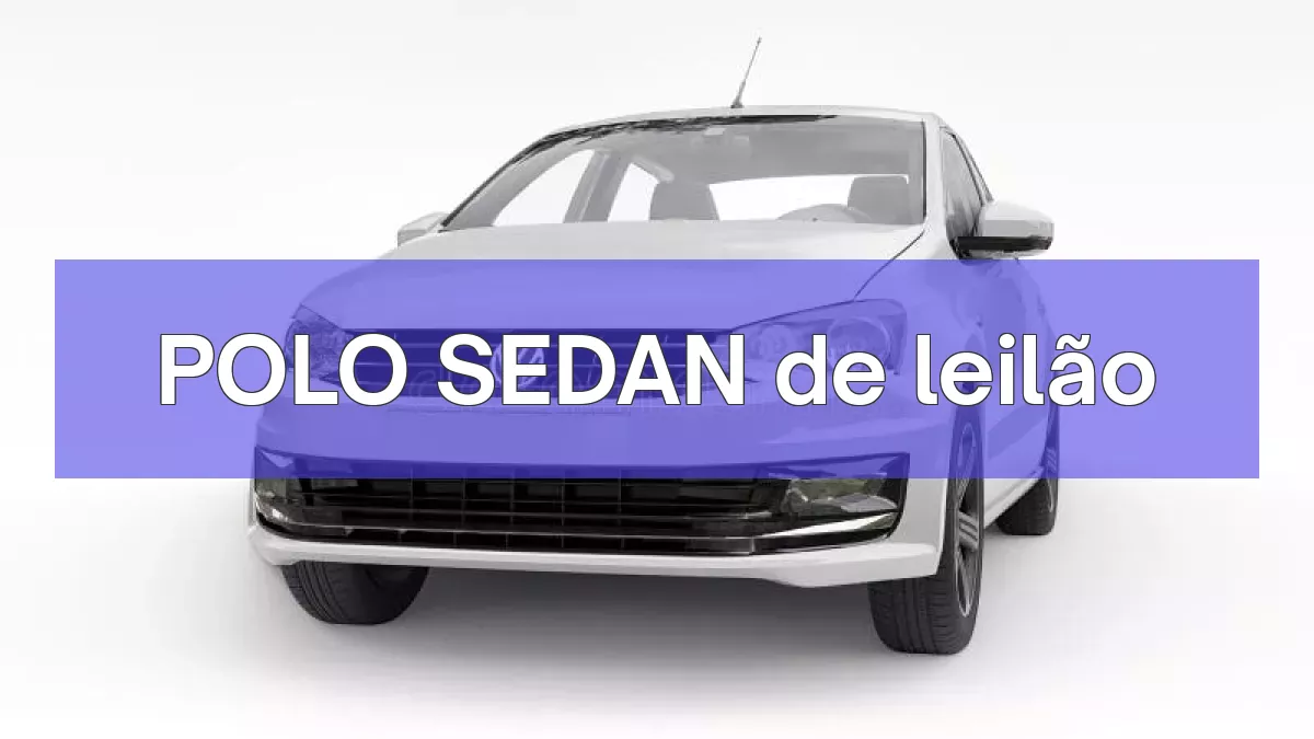 POLO SEDAN em leilão