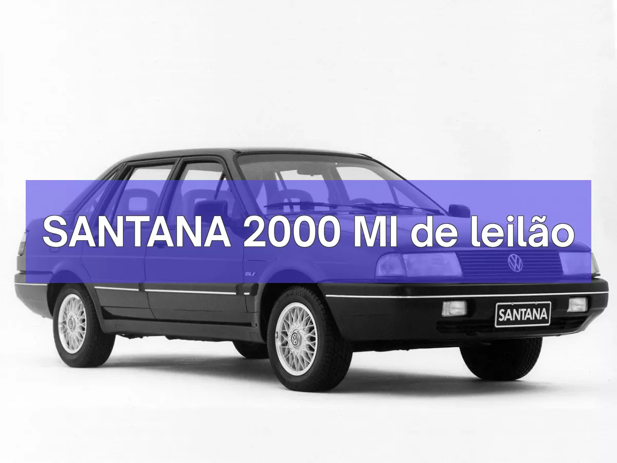 SANTANA 2000 MI em leilão