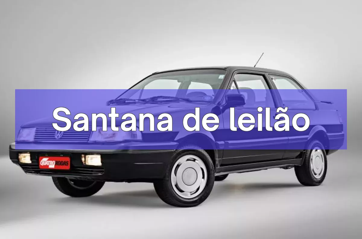 Santana em leilão