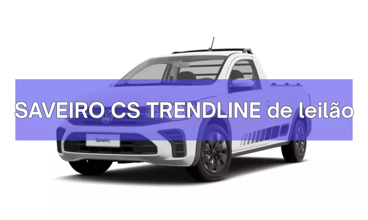 SAVEIRO CS TRENDLINE em leilão