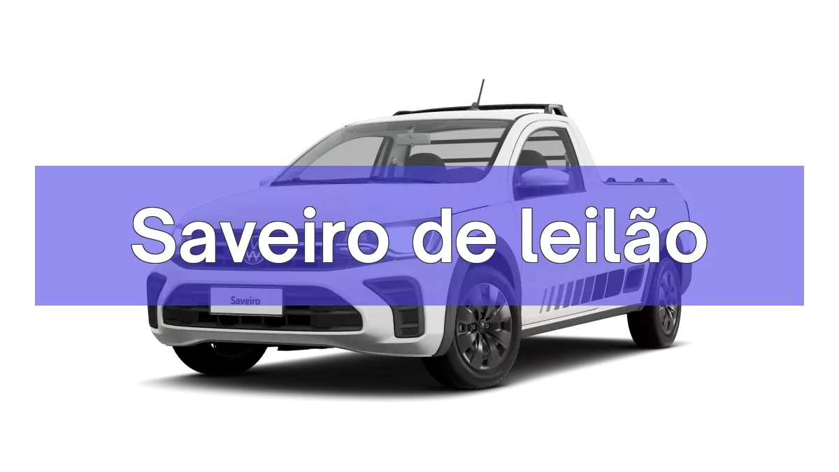 Saveiro em leilão