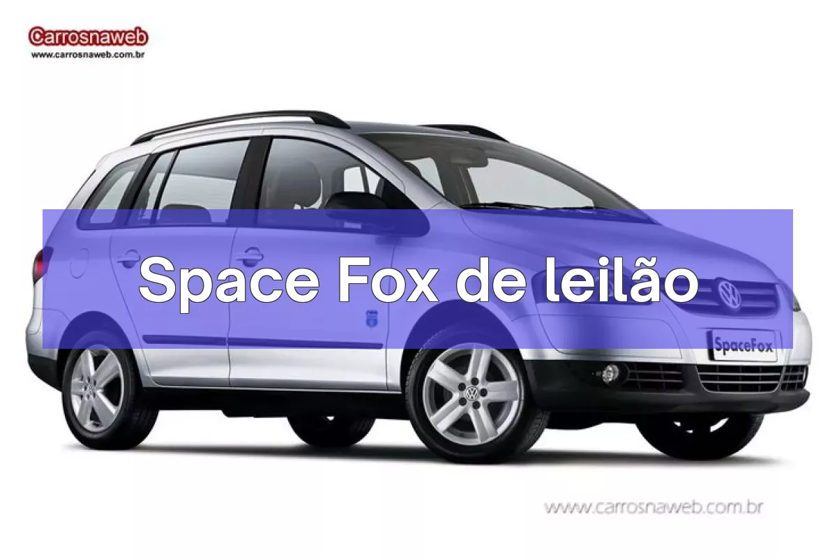 Space Fox em leilão