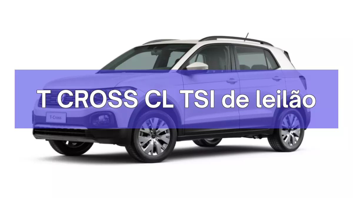 T CROSS CL TSI em leilão