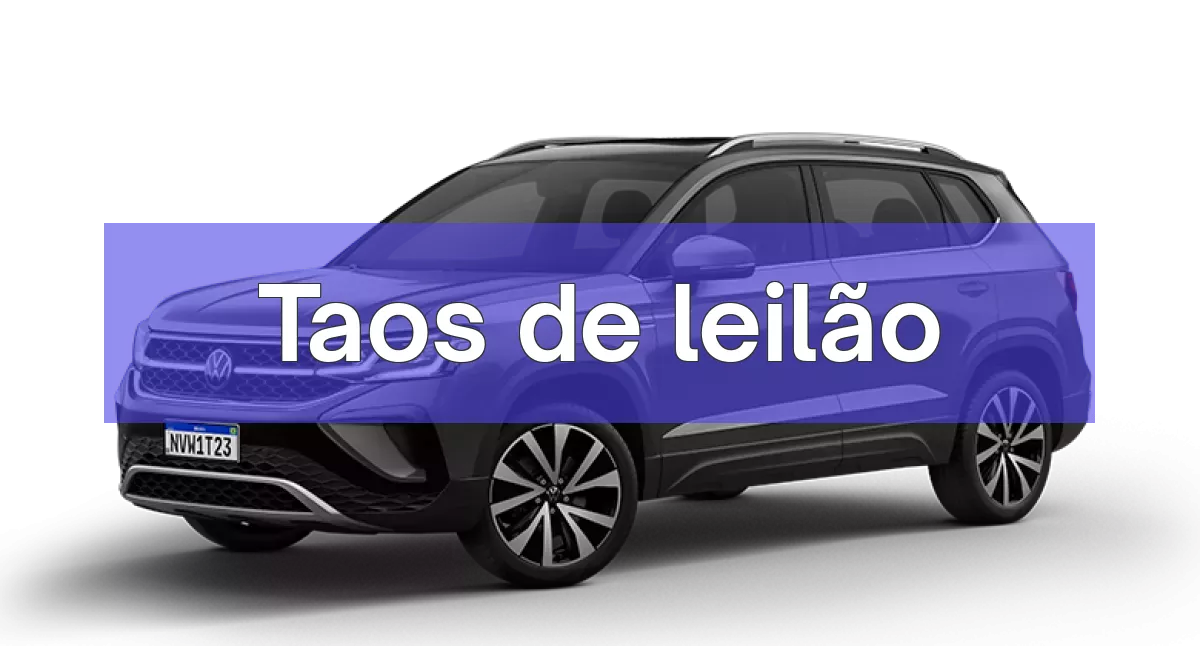 Taos em leilão