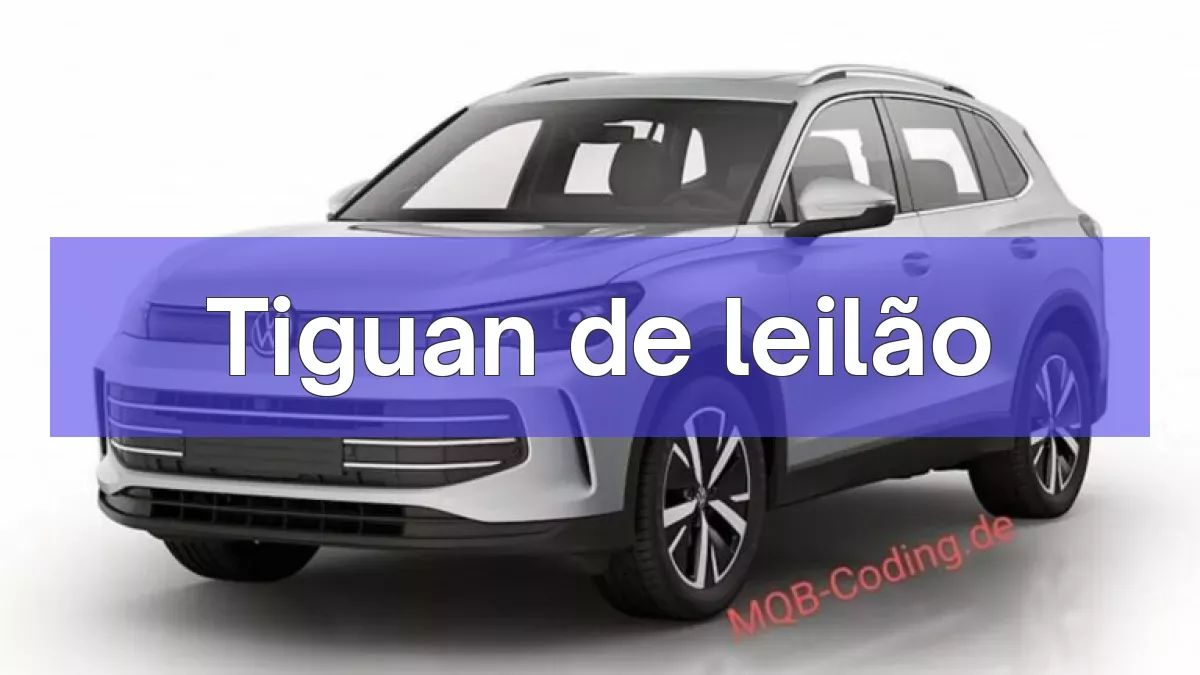 Tiguan em leilão