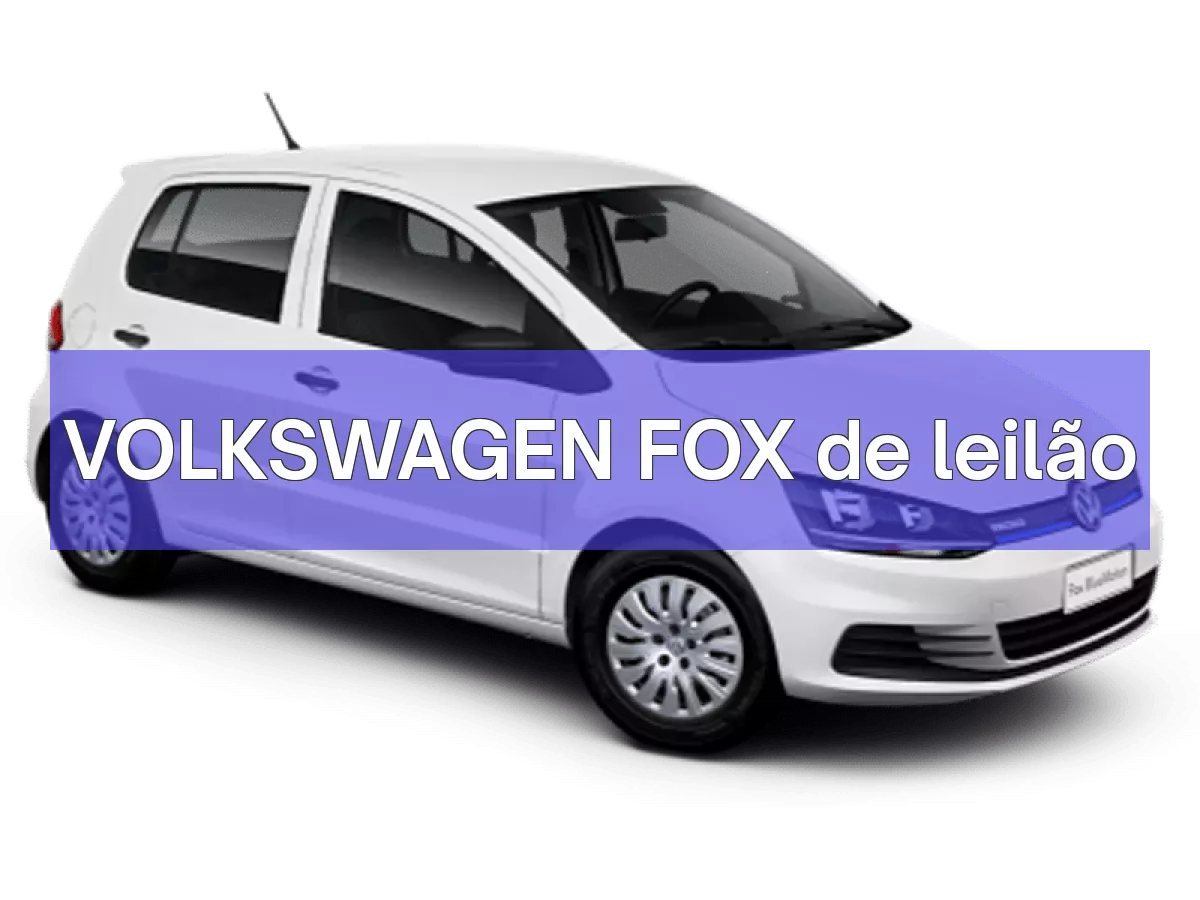 VOLKSWAGEN FOX em leilão
