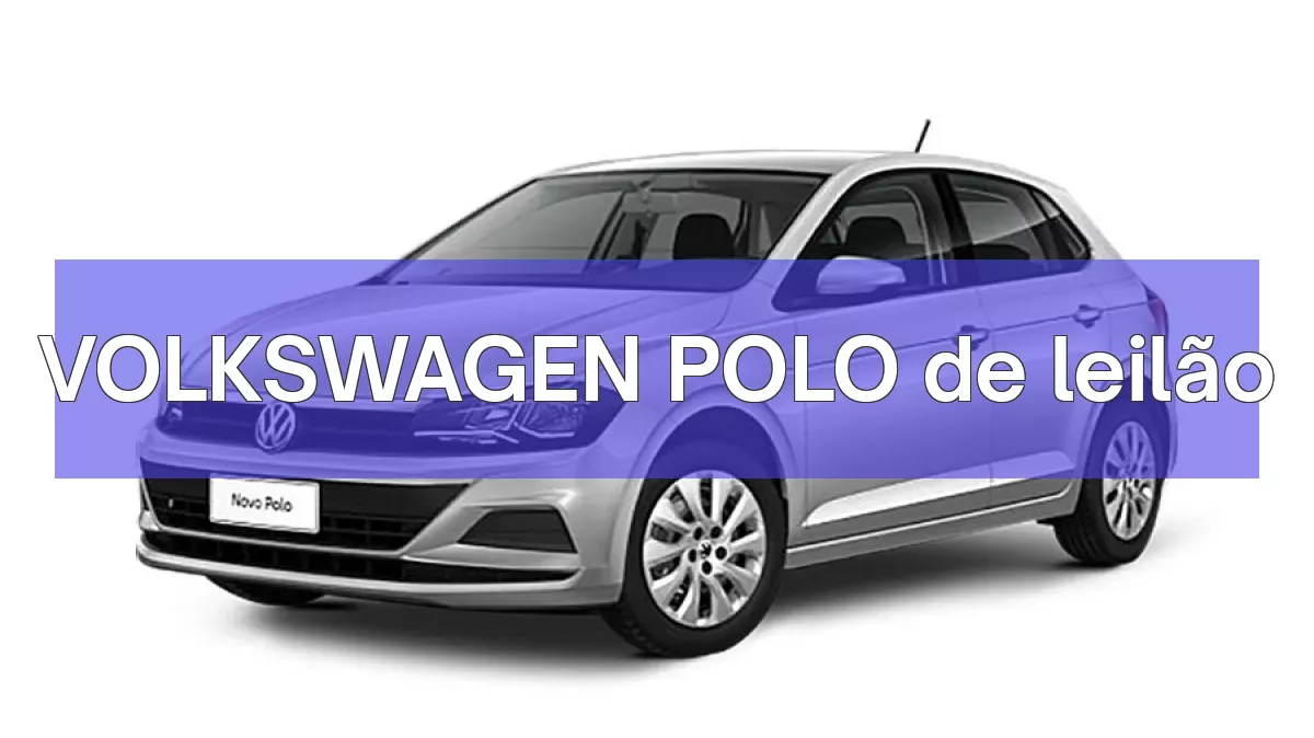 VOLKSWAGEN POLO em leilão