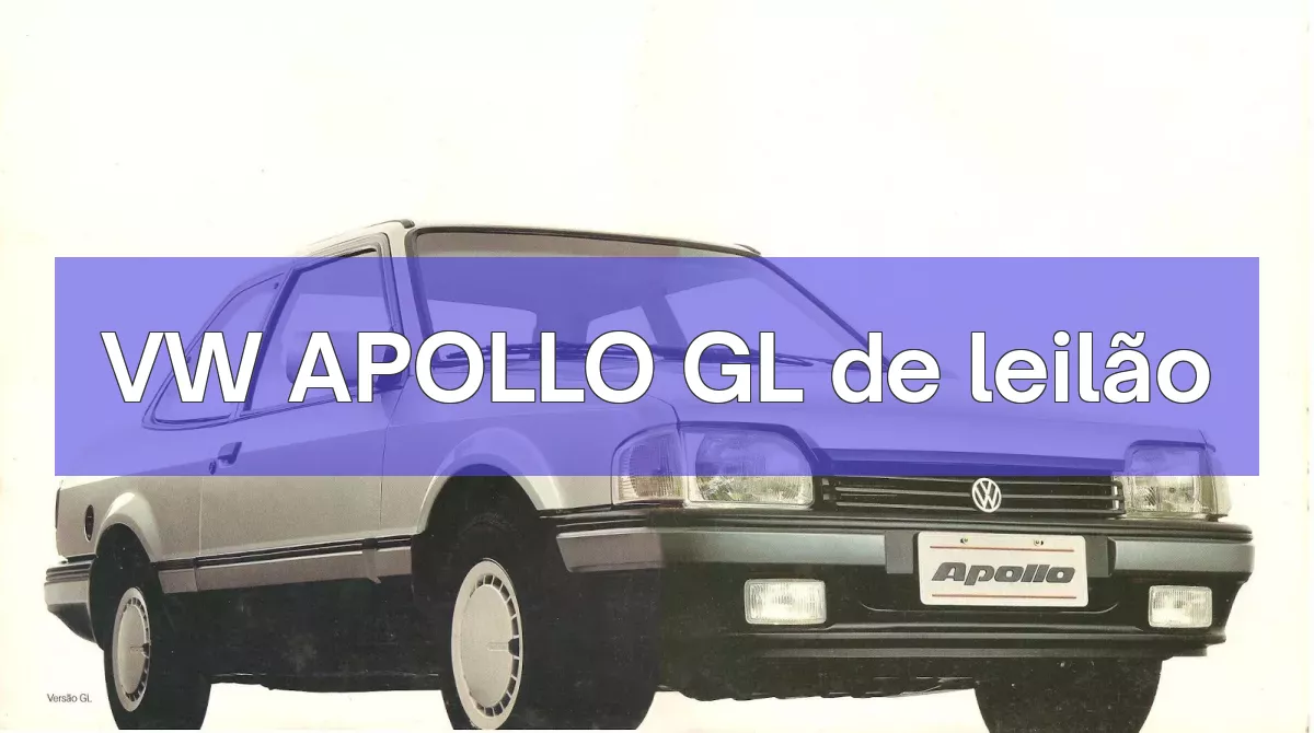 VW APOLLO GL em leilão