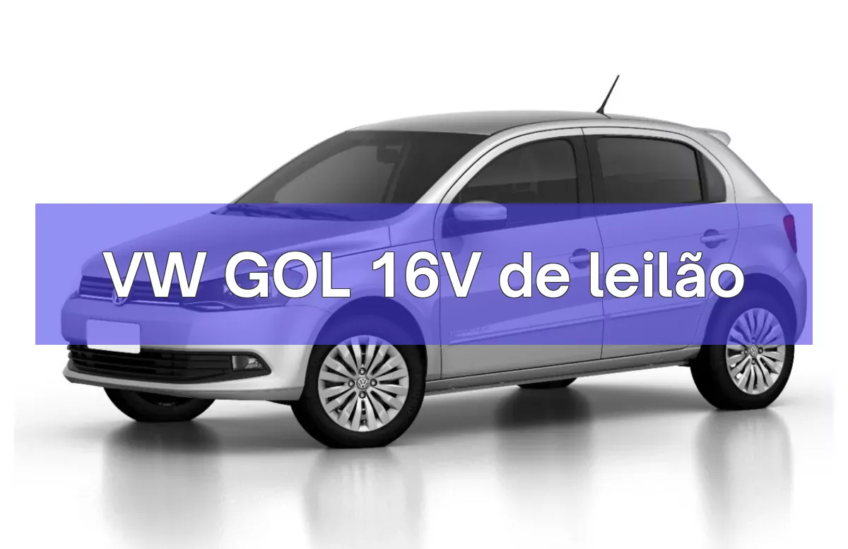 VW GOL 16V em leilão