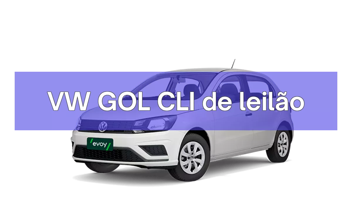 VW GOL CLI em leilão