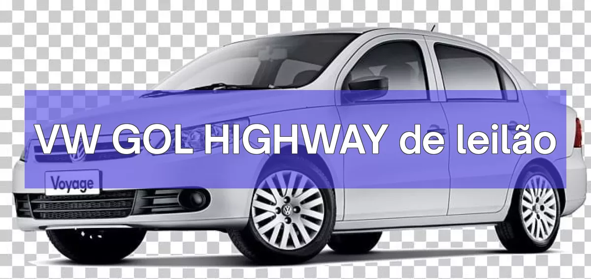 VW GOL HIGHWAY em leilão