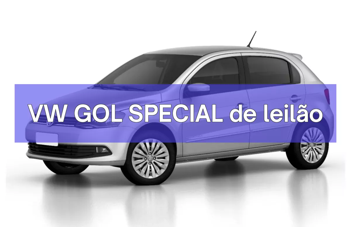 VW GOL SPECIAL em leilão