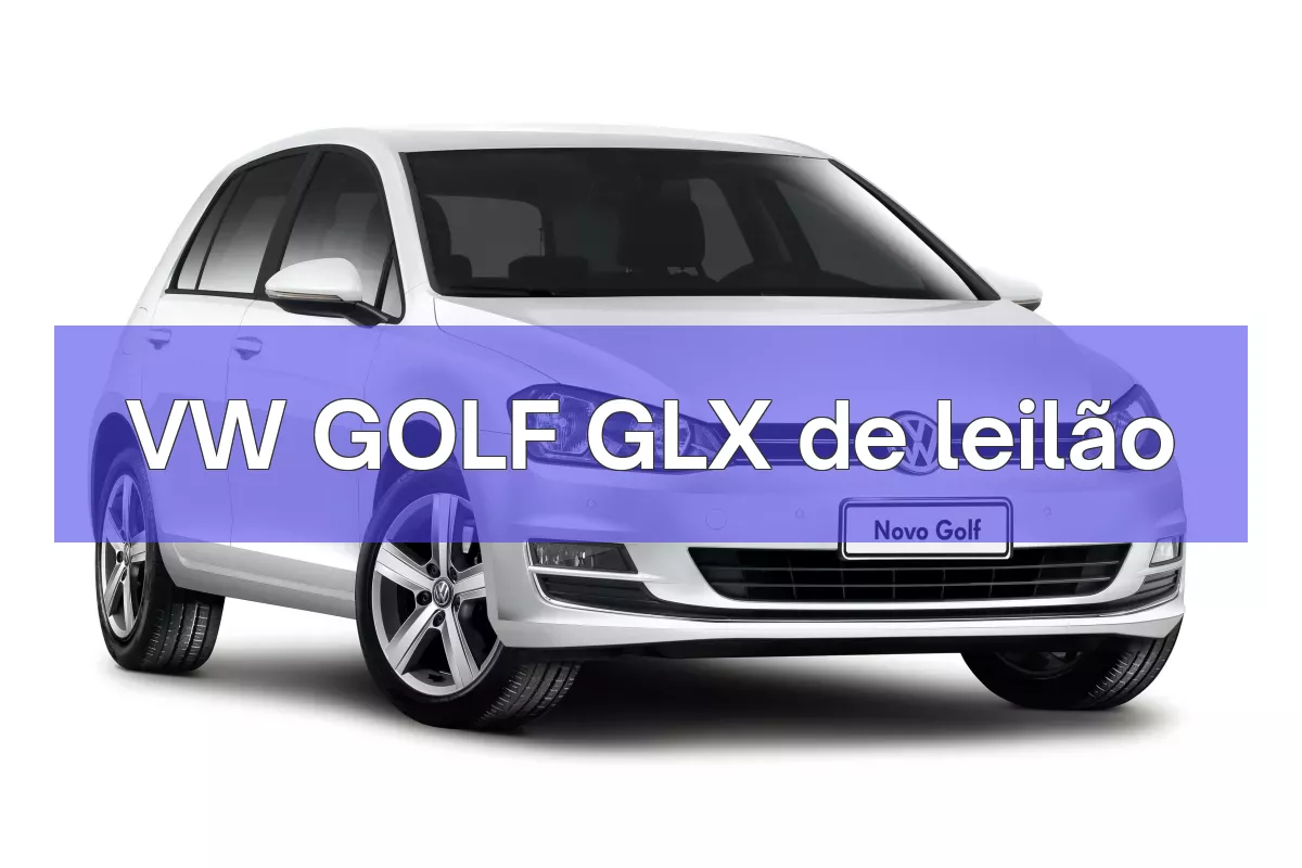 VW GOLF GLX em leilão