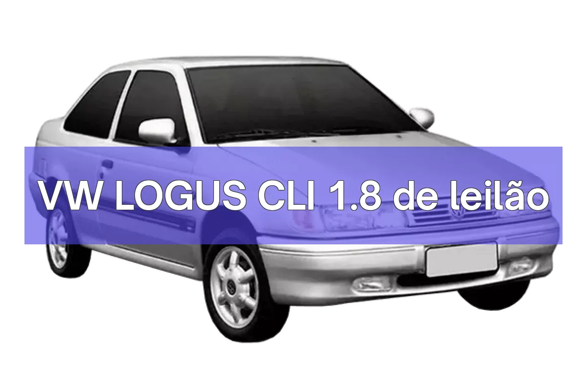 VW LOGUS CLI 1.8 em leilão