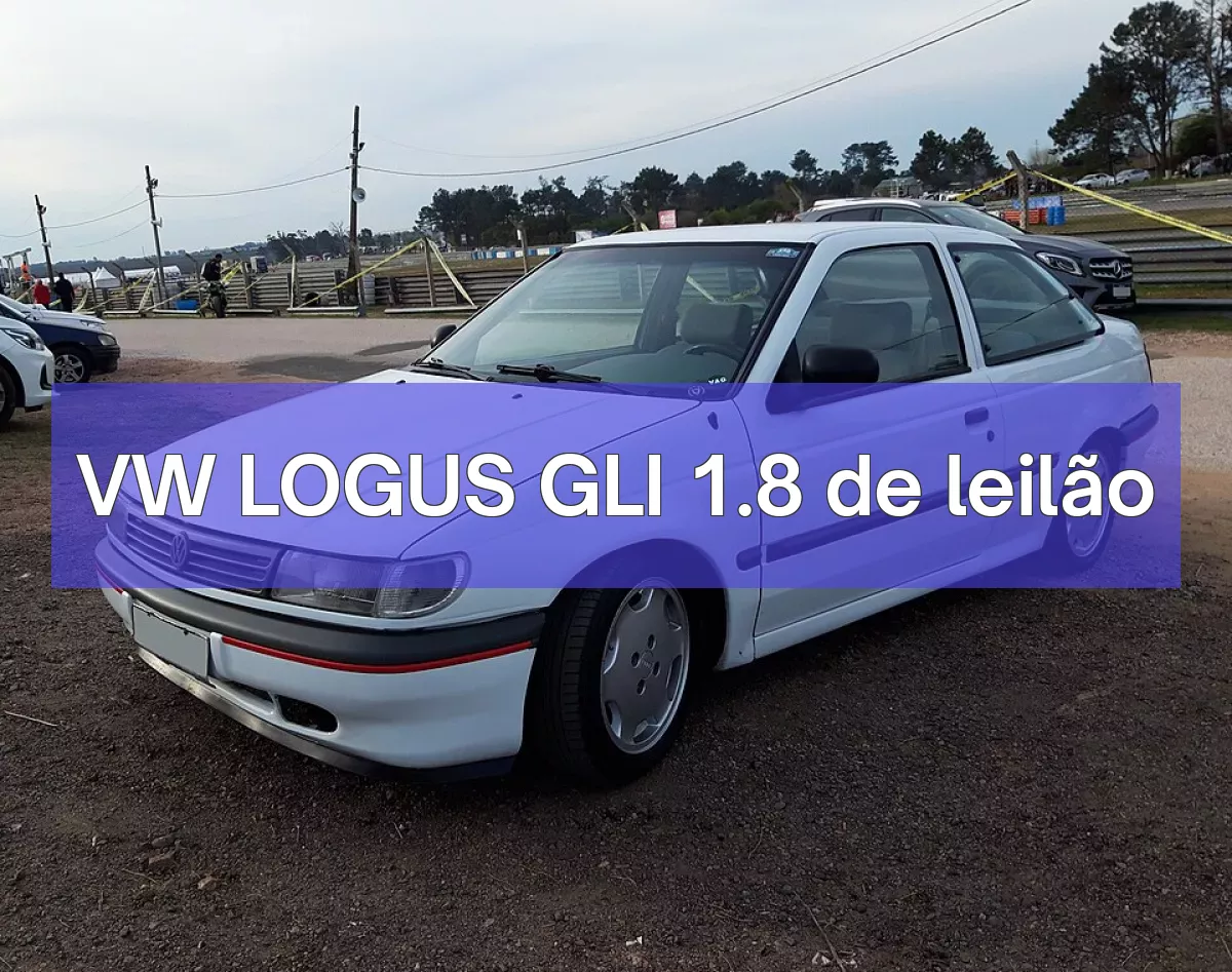 VW LOGUS GLI 1.8 em leilão