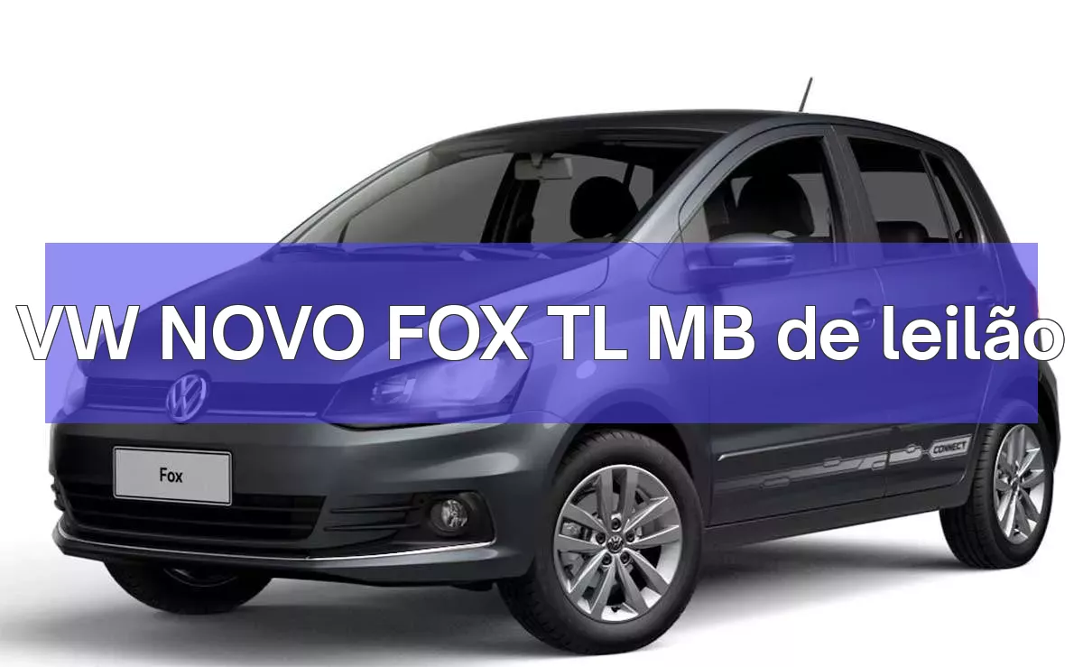 VW NOVO FOX TL MB em leilão