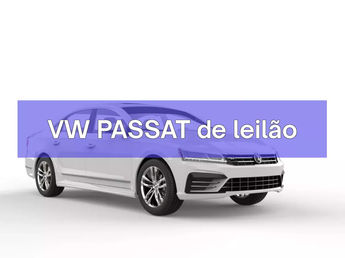 VW PASSAT em leilão