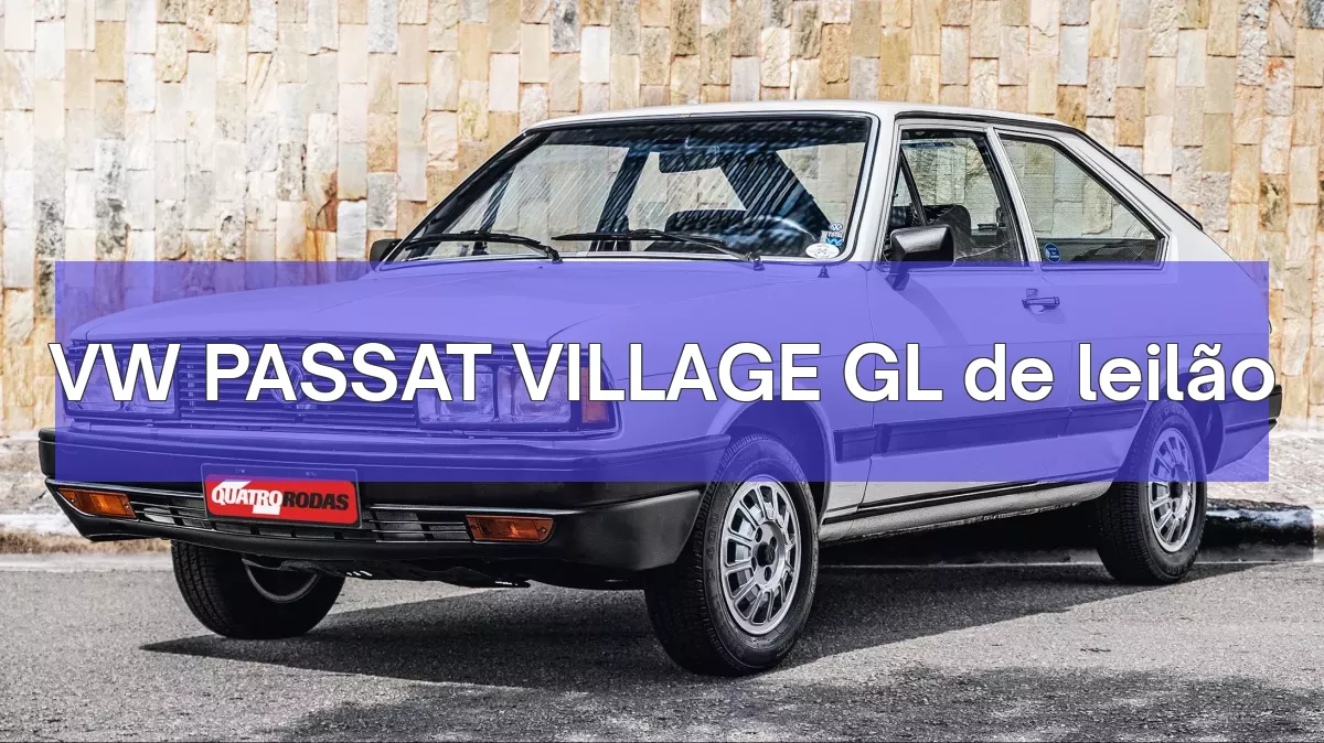 VW PASSAT VILLAGE GL em leilão