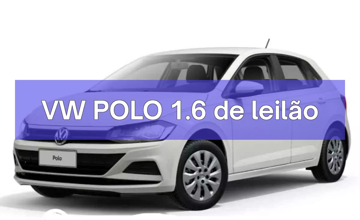 VW POLO 1.6 em leilão