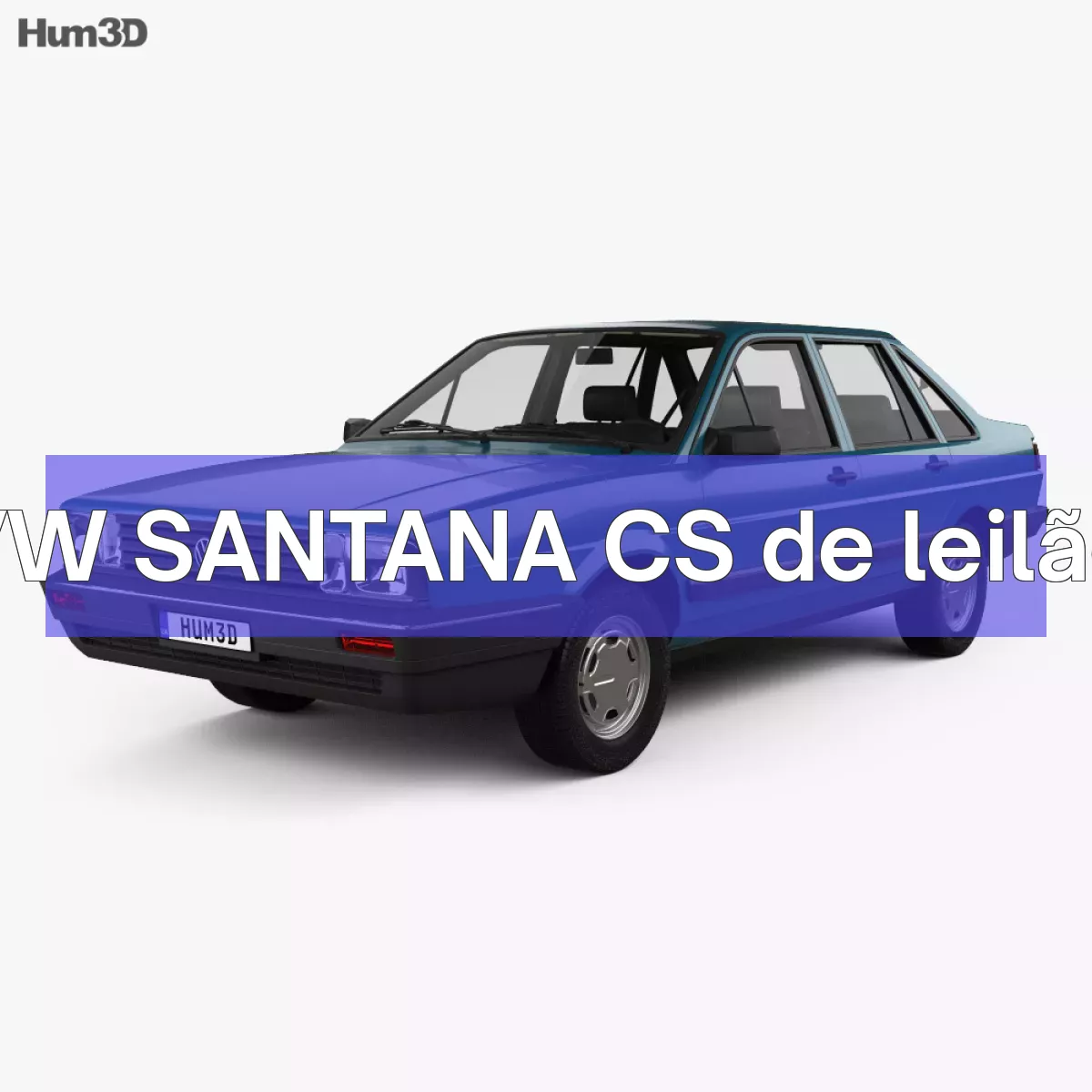 VW SANTANA CS em leilão