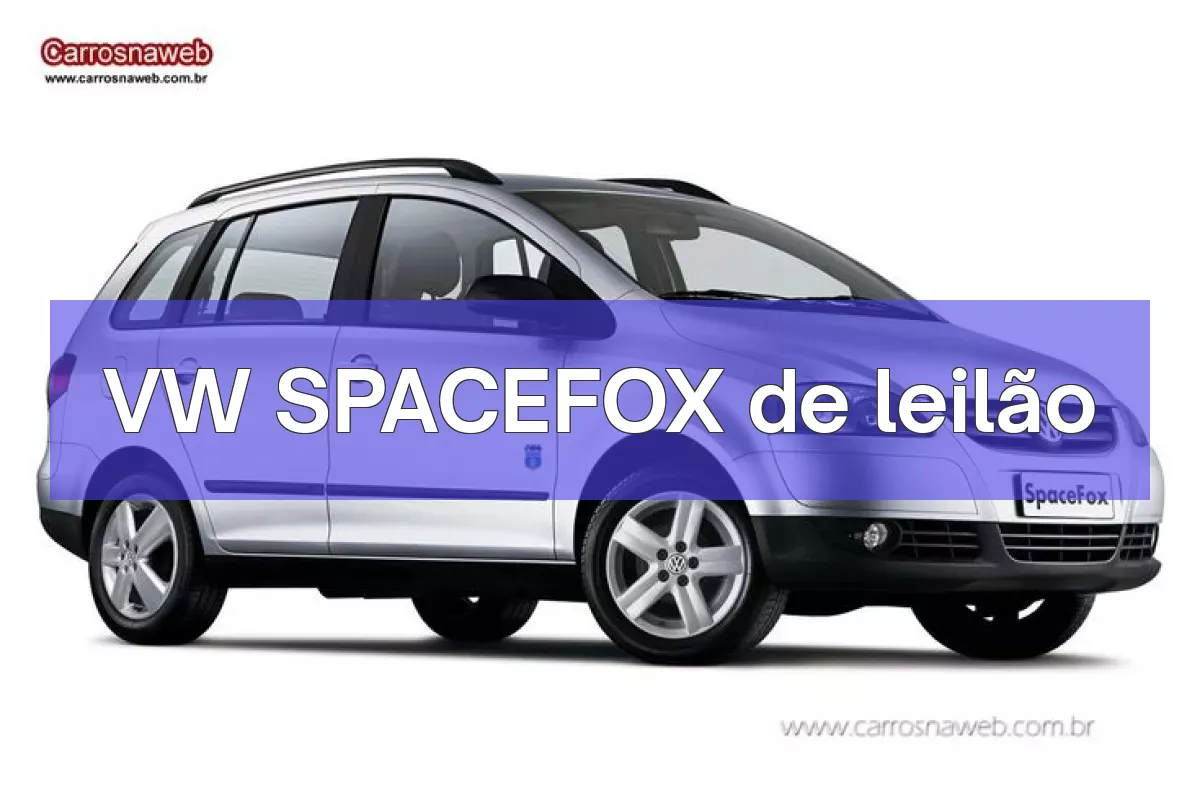 VW SPACEFOX em leilão