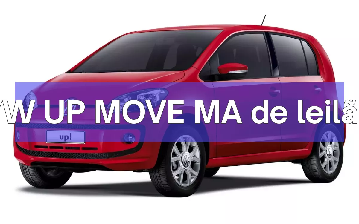 VW UP MOVE MA em leilão